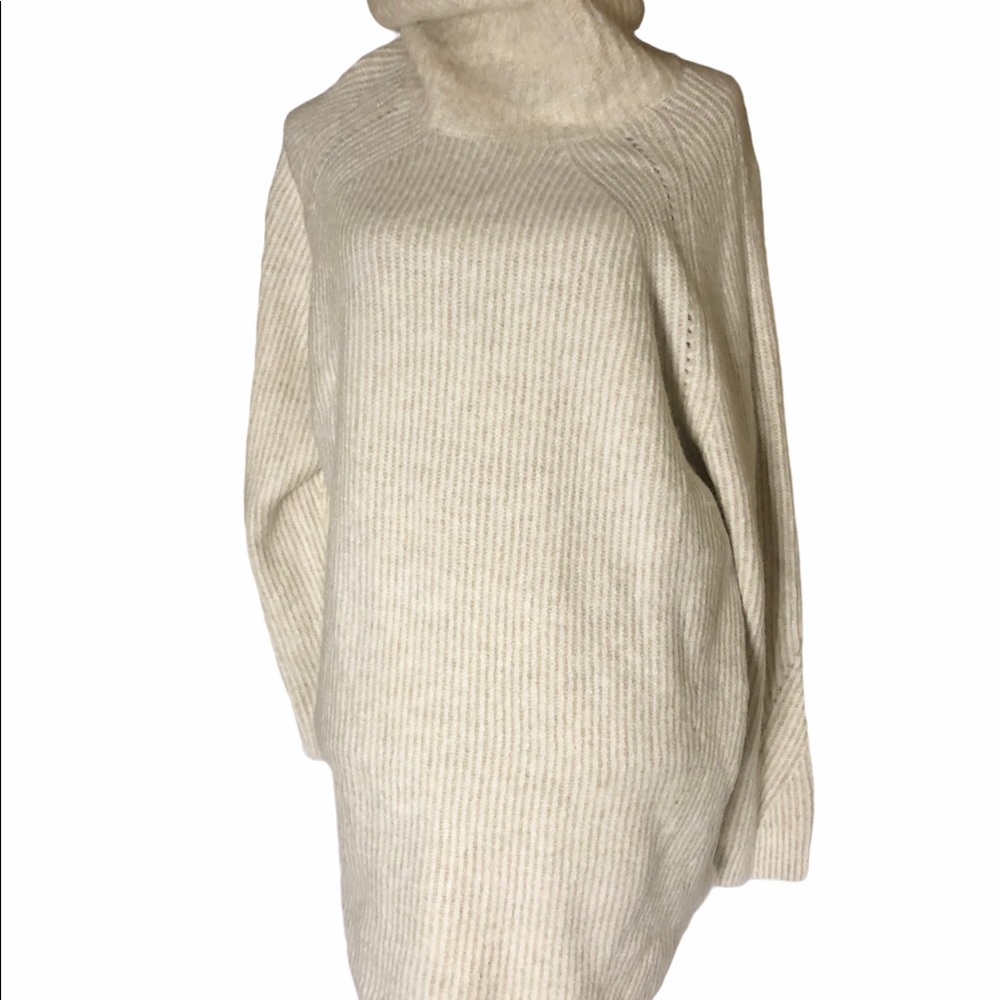 Topshop oversized Cowl-neck Sweater Dress - Picture 7 of 10